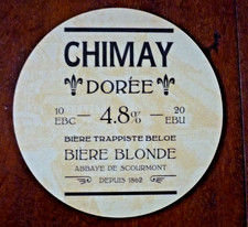 -* SOUS BOCK BIERE - CHIMAY