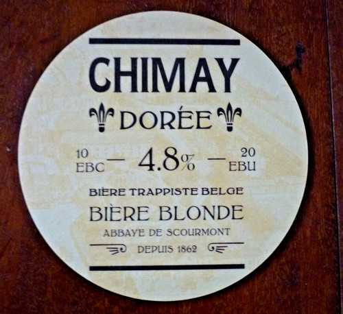 Sous bock biere chimay - sous,