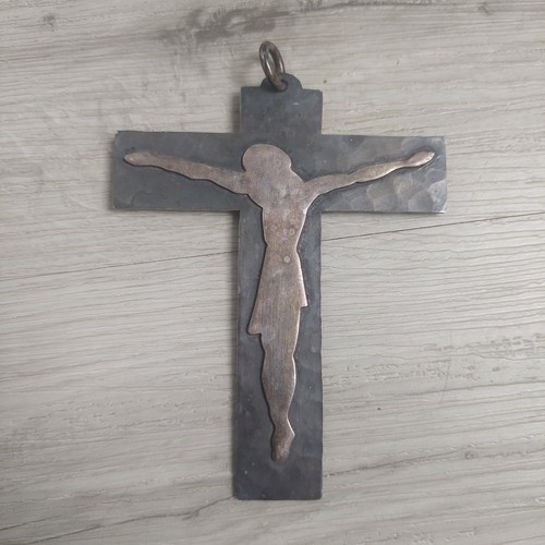 Croix crucifix poincon jean - crucifix,