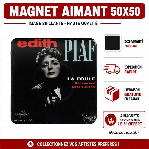 Magnet frigo edith piaf - frigo,