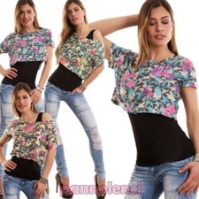 T-Shirt Femme Top Court