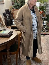 Manteau femme mouton retourné