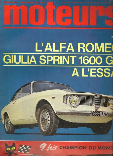 Moteurs 1964 alfa romeo - 1964,