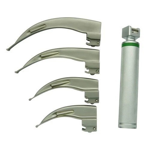 Ensemble laryngoscope fibre - laryngoscope,
