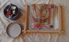 CADRE ROTATIF 'CLIP FACILE ' pour canevas