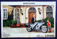 Kawasaki 1000 GTR, Original Advertising from 1988 Double Page!!