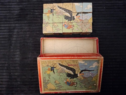 Tintin jeu cubes année - jeu, de
