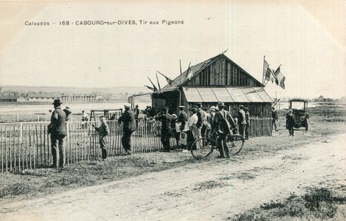 Carte cabourg sur dives tir - dives,