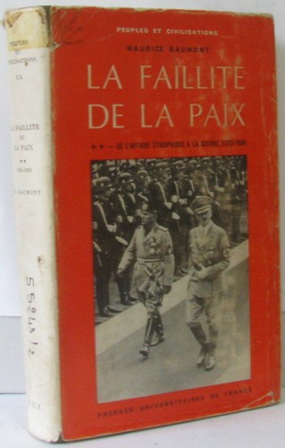 Faillite paix - faillite, la