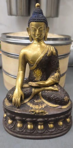 Statue bouddha tibétain - tibétain, en