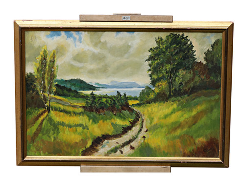 Huile sur bois - bois, –