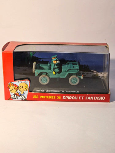 Voiture miniature spirou - miniature,