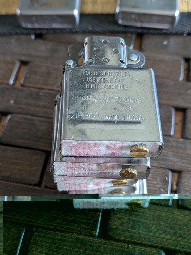 Zippo lot inserts neufs - lot, 5