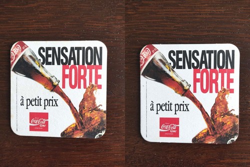 Rare sous bock coca cola - sous,
