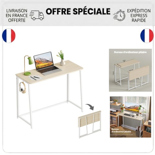 Bureau pliant wohomo 100 40 - 100,