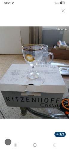 Lot verres a - a, biÈre