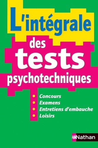 Intégrale des tests - des,