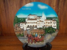 ASSIETTE MURALE RESINE "SINTRA