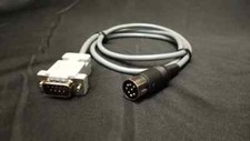 3ft Commodore 128/128D 80-column RGBI 9-pin to 8-pin DIN monitor cable