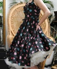 Robe année 50 a bretelles 38