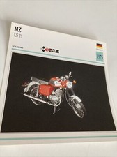 MZ 125 TS 1975 carte