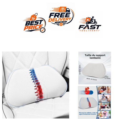Coussin lombaire voiture