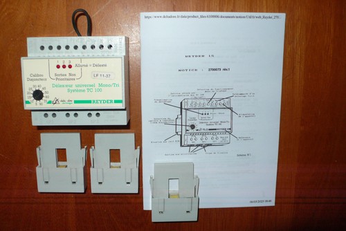 Contacteur delesteur triphase - delesteur,