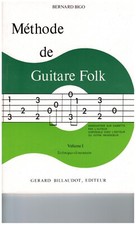 Methode de Guitare Folk Vol. 1 Bernard Bigo