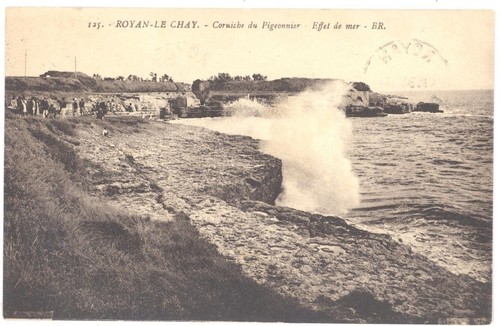Cpa royan le chay - cpa,