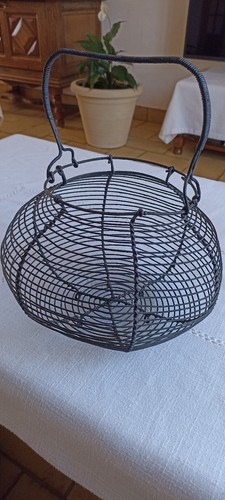 Ancien panier œufs salade - ancien,