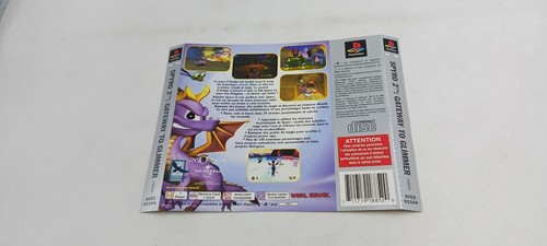 Jaquette arrière jeu sony - arrière,