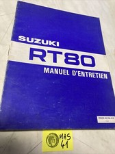 Suzuki RT80 OVNI RT 80 manuel revue technique moto atelier 80RT