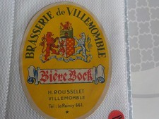 ETIQUETTE  BIERE  BRASSERIE DE