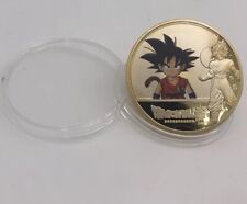 Dragon Ball Z Collection Coin 5 Different Coin Metal Coin Gold Japan