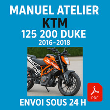Manuel Atelier KTM 125 200