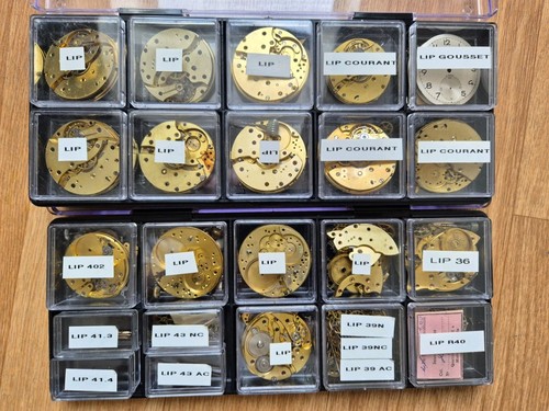 Grand lot pieces mouvements - lot,