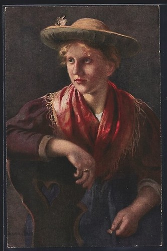 Carte postale emma von - postale,