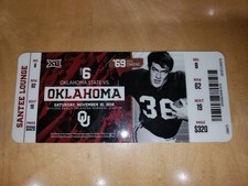 OU vs osu 2018 ticket stub 11/10/18