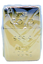 BRIQUET ESSENCE LINGOT D'OR 