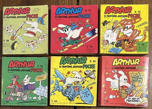 Lot petit format arthur - 6,