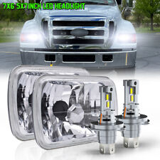 2x 7x6" LED Sealed Headlights High/Low fit for Ford F650 2000-2015 F750 Trucks