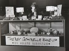 Helena Rubinstein Make-up Display Case Vtg 1940s 50s Promo Photograph RARE