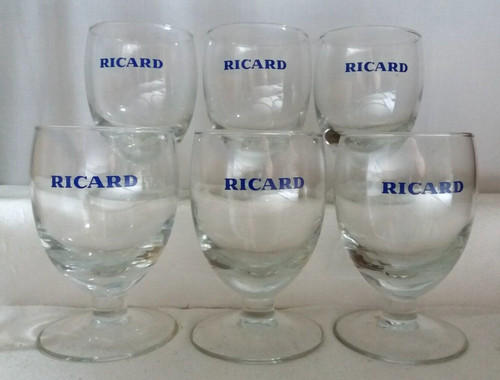Lot anciens verres ricard - anciens, 17