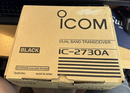 New icom 2730a transceiver - new, ic-2730a