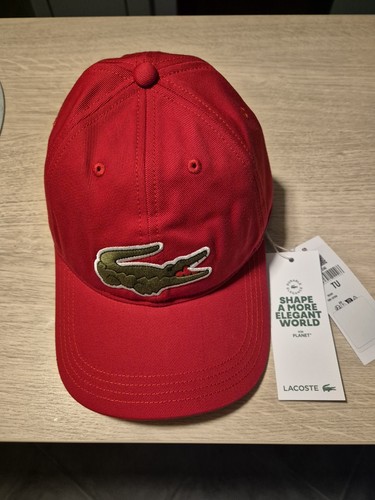 Lacoste casquette rouge - lacoste,