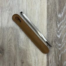 Vintage 1979 Lamy 255 Tiger Eye Ballpoint Pen + Leather Pouch [West Germany]