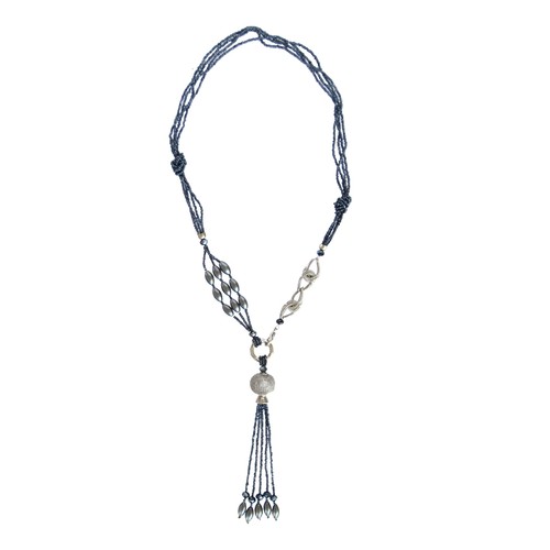 Collier kylie bleu avec - collier,