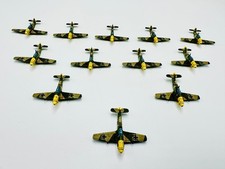 12x 1/285 scale WWII Messerschmitt Bf  109 *Well Painted*
