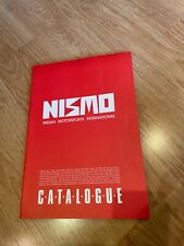 NISMO OLD LOGO PARTS CATALOGUE RARE 94 skyline gtr r32 S13 Silvia Brochure S14