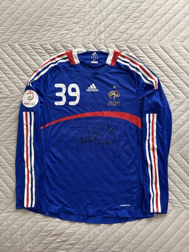 Maillot france porté signé - portÉ,